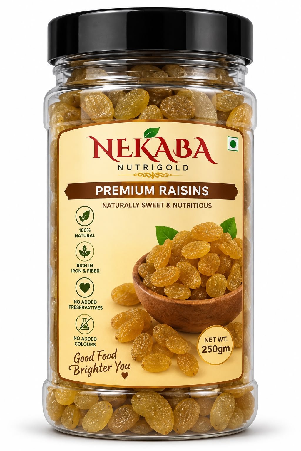NEKABA Premium Raisins 250gm